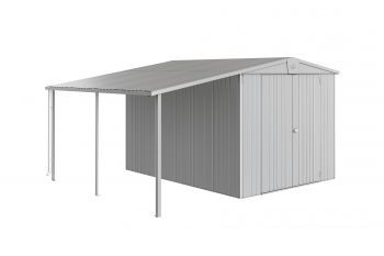 Zahradní domek Europa 6 s přístřeškem