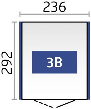 Zahradní domek Neo 3B