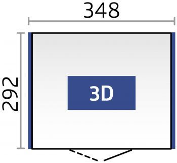 Zahradní domek Neo 3D