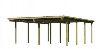 Dvojitý Carport ECO 2A 73092
