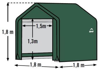 Náhradní plachta pro přístřešek Shelterlogic 180x180 cm (70417EU)