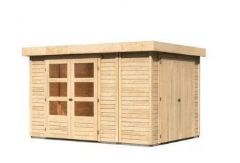 Dřevěný zahradní domek Karibu RETOLA 4 (82961) natur