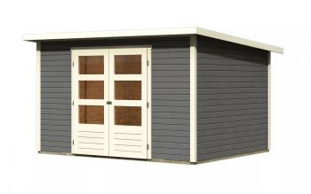 Dřevěný zahradní domek Karibu STOCKACH 5 (82983) terragrau