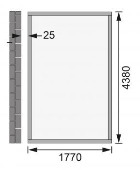 Dřevěný zahradní domek Karibu WANDLITZ 5 (73075) terragrau