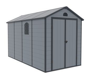 Zahradní plastový domek Lanitplast LONGFORD 6x12