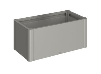 Truhlík Belvedere 100 mini, šedý křemen metalíza - Biohort