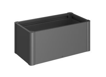 Truhlík Belvedere 100 mini, tmavě šedá metalíza - Biohort