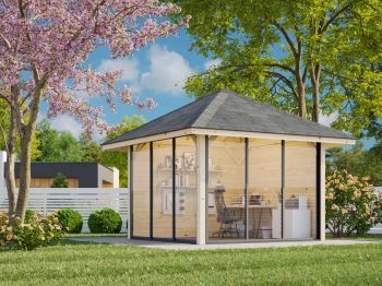 Zahradní domek Bianca 8.3 m2 s posuvnými dveřmi