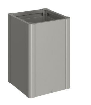 Truhlík Belvedere 50 maxi, šedý křemen metalíza - Biohort