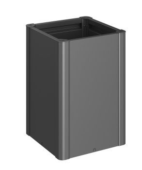 Truhlík Belvedere 50 maxi, tmavě šedá metalíza - Biohort