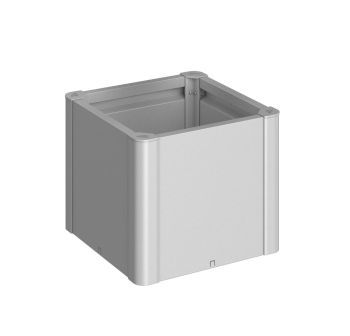 Truhlík Belvedere 50 mini, stříbrná metalíza - Biohort