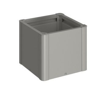 Truhlík Belvedere 50 mini, šedý křemen metalíza - Biohort