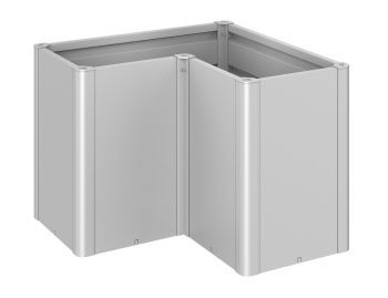 Truhlík Belvedere L100 maxi, stříbrná metalíza - Biohort