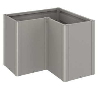 Truhlík Belvedere L100 maxi, šedý křemen metalíza - Biohort