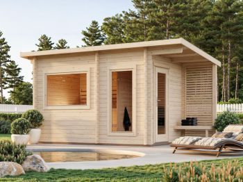 Finská sauna Sanna 6,8 m2