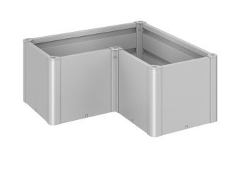 Truhlík Belvedere L100 mini, stříbrná metalíza - Biohort