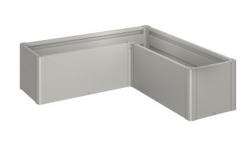 Truhlík Belvedere L150 mini, šedý křemen metalíza - Biohort