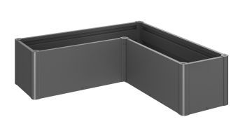 Truhlík Belvedere L150 mini, tmavě šedá metalíza - Biohort