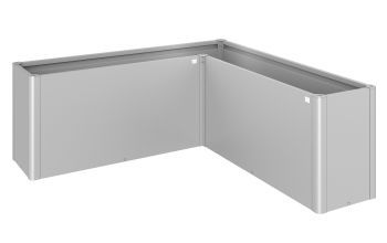 Truhlík Belvedere L200 maxi, stříbrná metalíza - Biohort