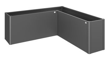 Truhlík Belvedere L200 maxi, tmavě šedá metalíza - Biohort