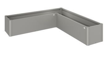 Truhlík Belvedere L200 mini, šedý křemen metalíza - Biohort