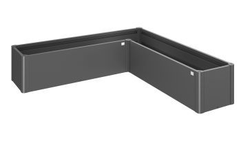 Truhlík Belvedere L200 mini, tmavě šedá metalíza - Biohort