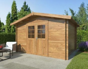 Zahradní domek Valentine 9.0 m2 (s hnědou impregnací)
