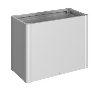 Zvýšený truhlík na zeleninu 100x50 stříbrná metalíza - Biohort