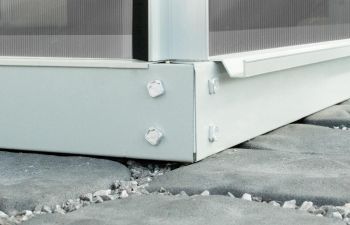 Zahradní skleník Vitavia ZEUS COMFORT stříbrný