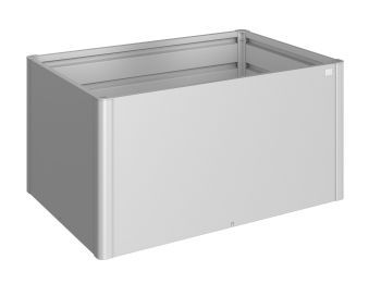Zvýšený truhlík na zeleninu 150x100, stříbrná metalíza - Biohort
