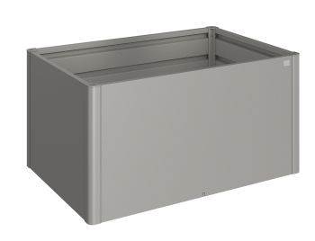 Zvýšený truhlík na zeleninu 150x100, šedý křemen metalíza - Biohort