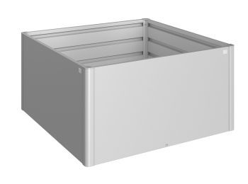 Zvýšený truhlík na zeleninu 150x150, stříbrná metalíza - Biohort