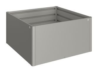 Zvýšený truhlík na zeleninu 150x150, šedý křemen metalíza - Biohort