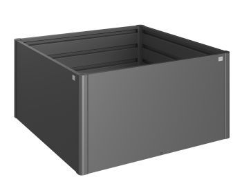 Zvýšený truhlík na zeleninu 150x150, tmavě šedá metalíza - Biohort