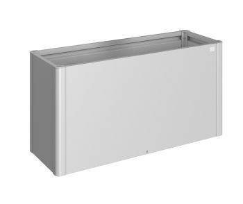 Zvýšený truhlík na zeleninu 150x50, stříbrná metalíza - Biohort