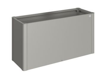 Zvýšený truhlík na zeleninu 150x50, šedý křemen metalíza - Biohort