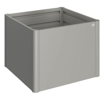 Zvýšený truhlík na zeleninu 100x100 šedý křemen metalíza - Biohort