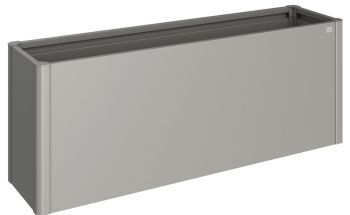 Zvýšený truhlík na zeleninu 200x50 šedý křemen metalíza - Biohort