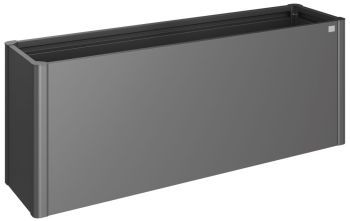Zvýšený truhlík na zeleninu 200x50 tmavě šedá metalíza - Biohort