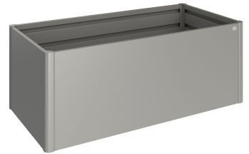Zvýšený truhlík na zeleninu 200x100 šedý křemen metalíza - Biohort
