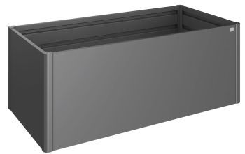 Zvýšený truhlík na zeleninu 200x100 tmavě šedá metalíza - Biohort