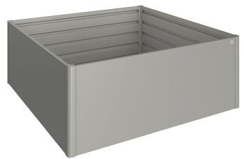Zvýšený truhlík na zeleninu 200x200 šedý křemen metalíza - Biohort