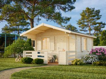 Zahradní domek Emma 10.4 m² (330x330 cm) s terasou