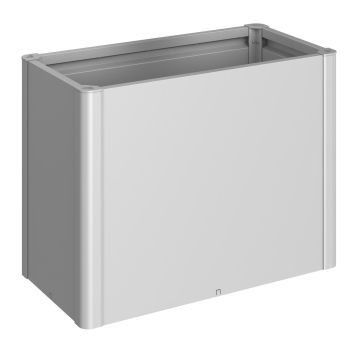 Truhlík Belvedere 100 maxi, stříbrná metalíza - Biohort
