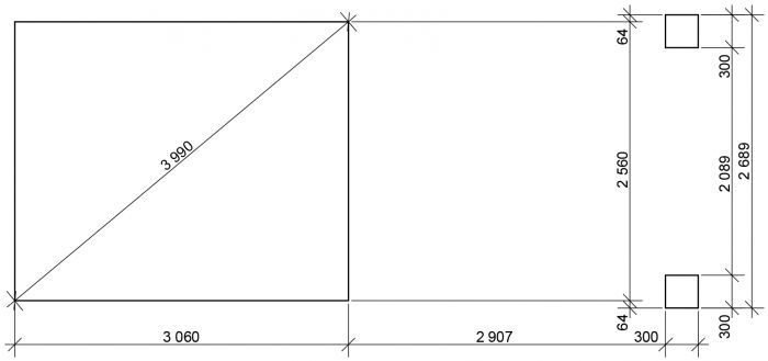 Zahradní domek Kamal 1 300x250 Ekonomik