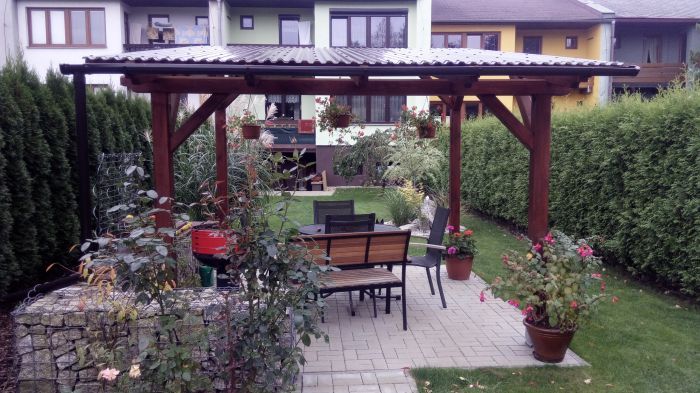Pergola Standard 250x270, sklon krokví 10°