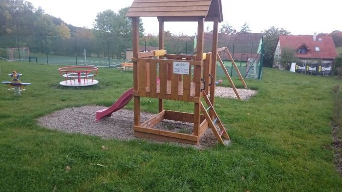 Dětské hřiště Flexi věž 100 střecha