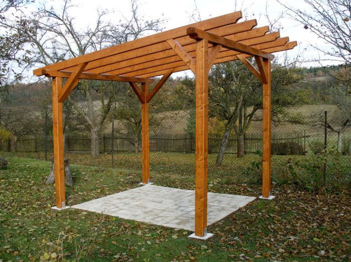 Zahradní pergola 250x220
