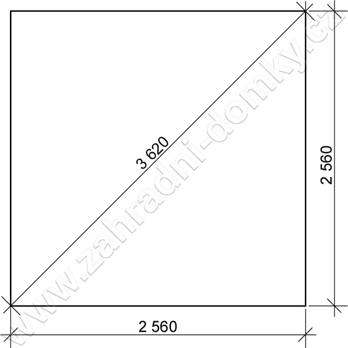 Prodejní stánek Standard 250x250