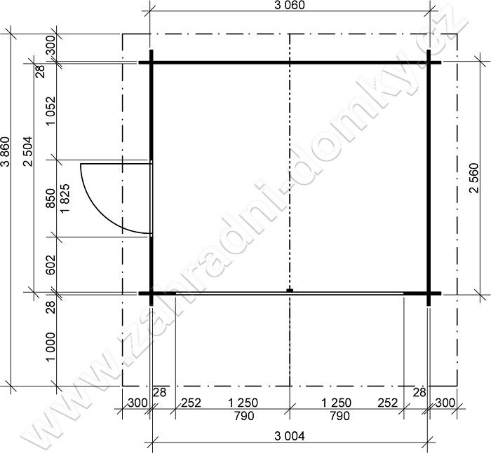 Prodejní stánek Standard 300x250